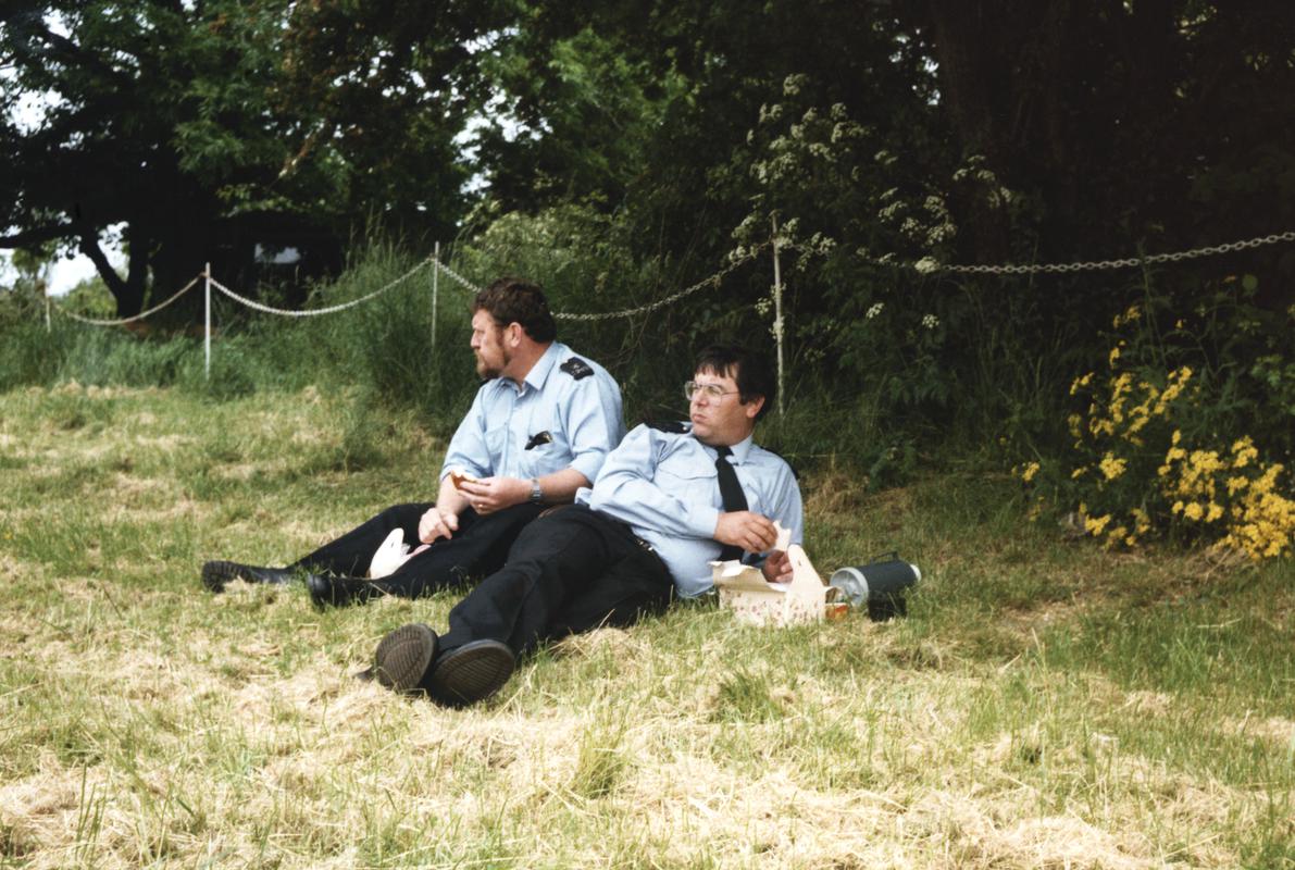 Miners' strike, photograph