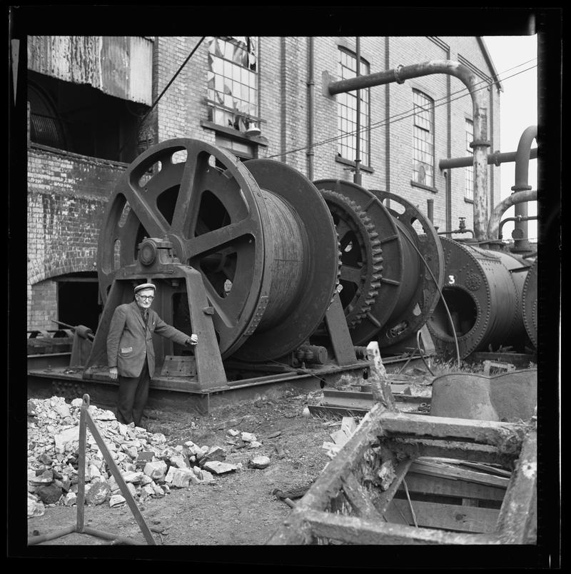 Blaenant Colliery, film negative