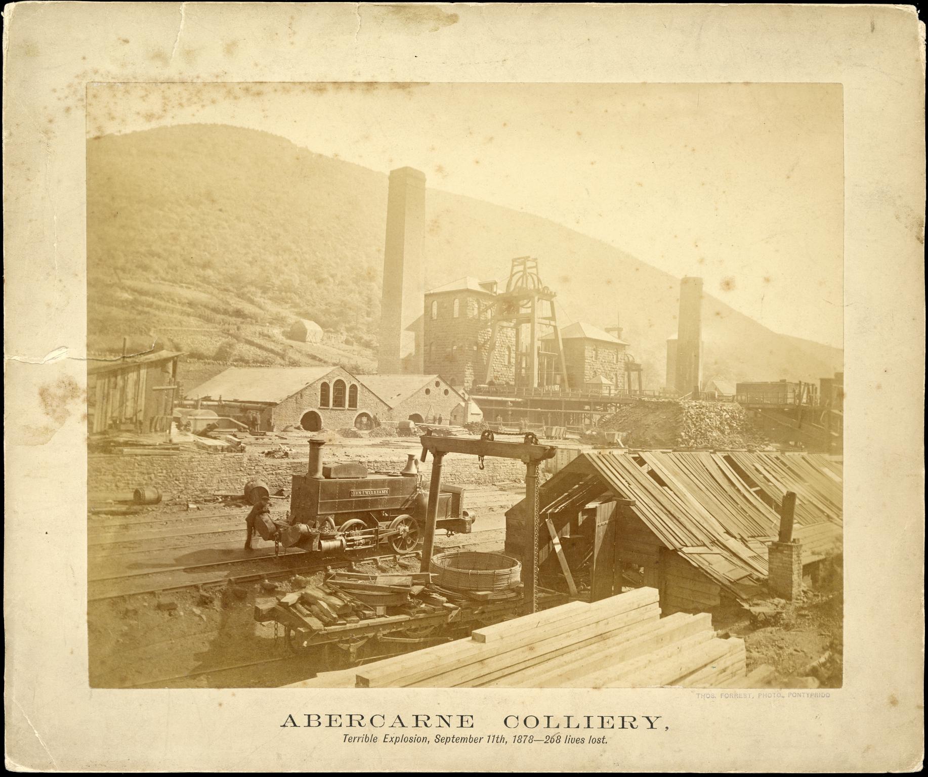Abercarne Colliery (photograph)