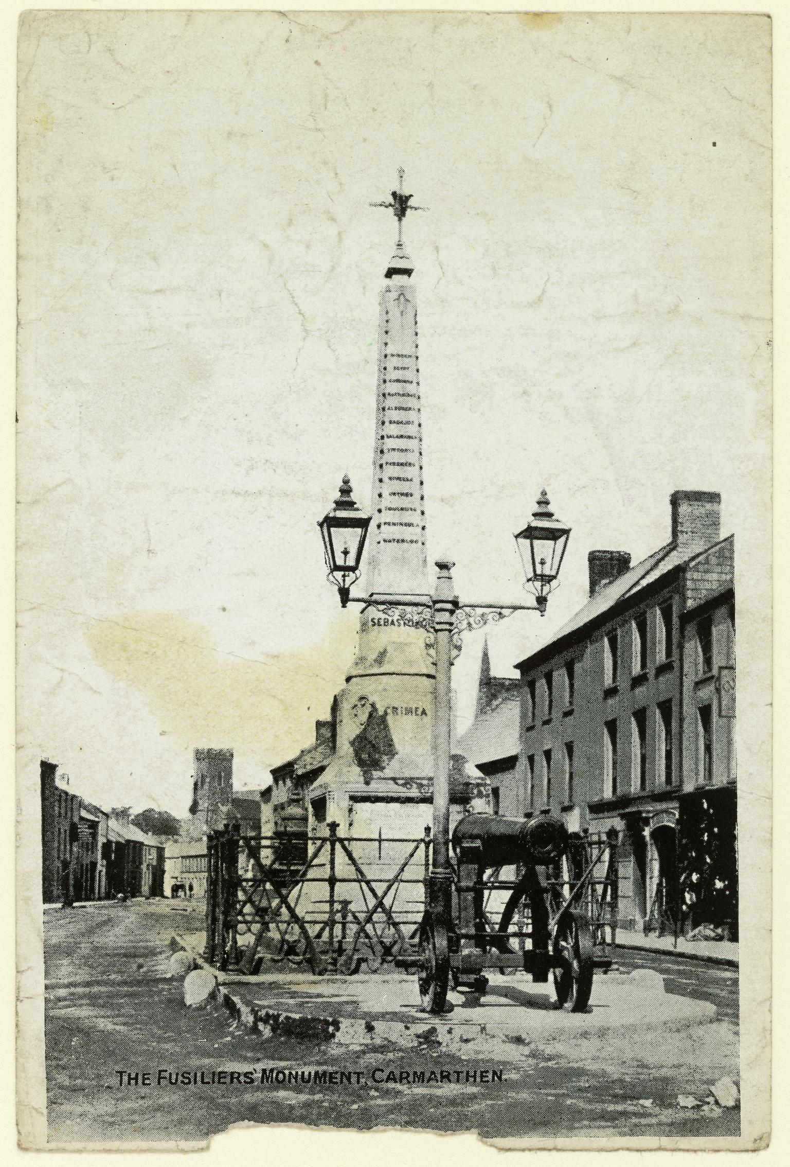 Picton's  Monument, Carmarthen