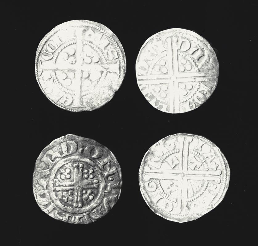 Llanfaes short cross pennies