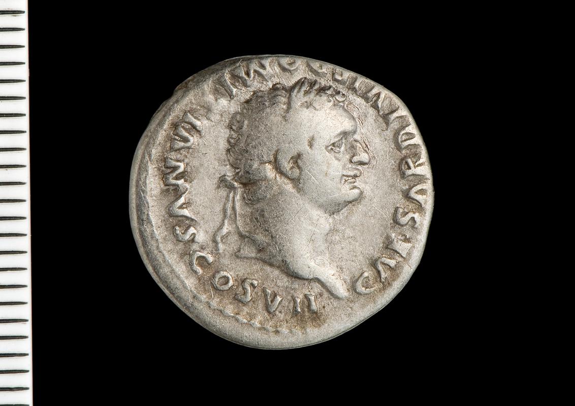 silver denarius (obv.)