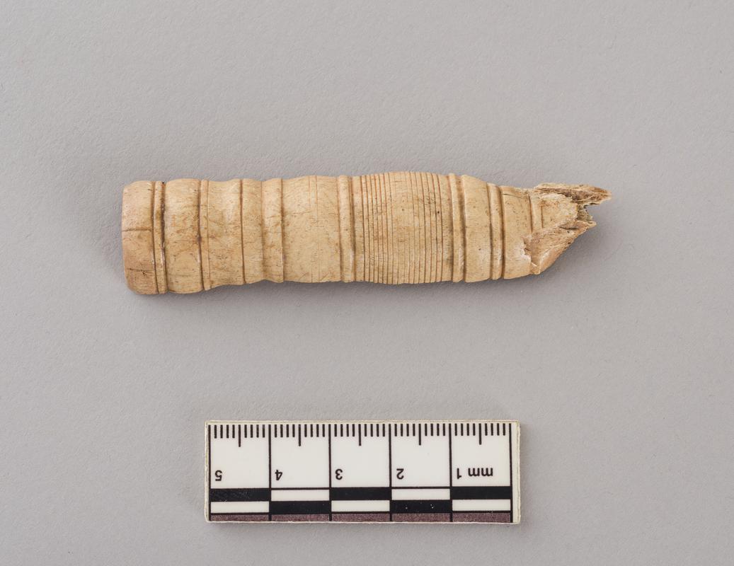 Roman bone knife handle