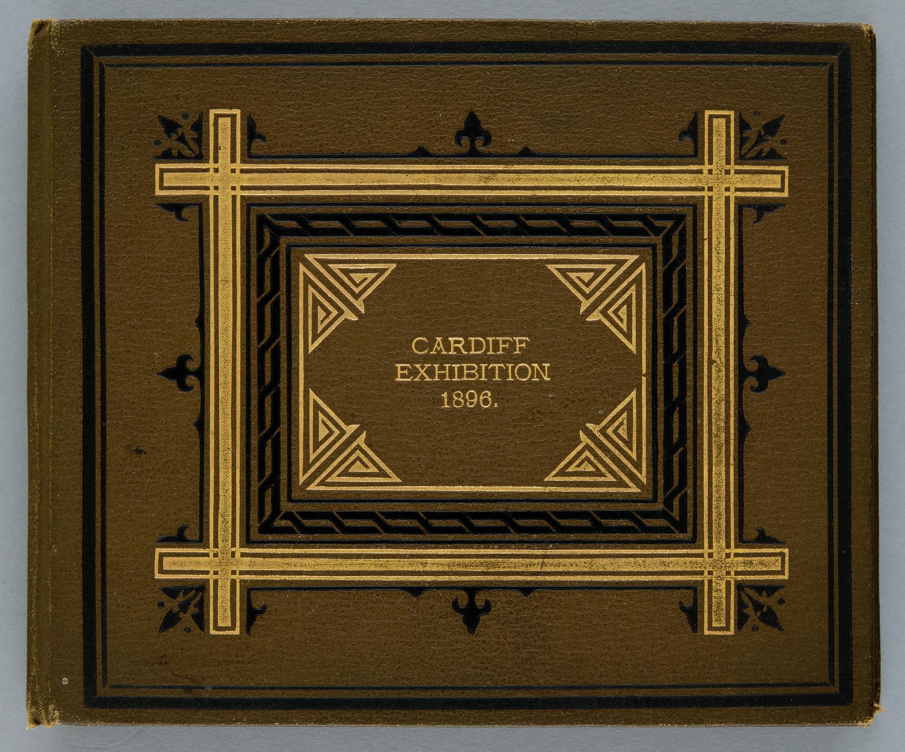 Cardiff Exhibition, 1896, photograph album