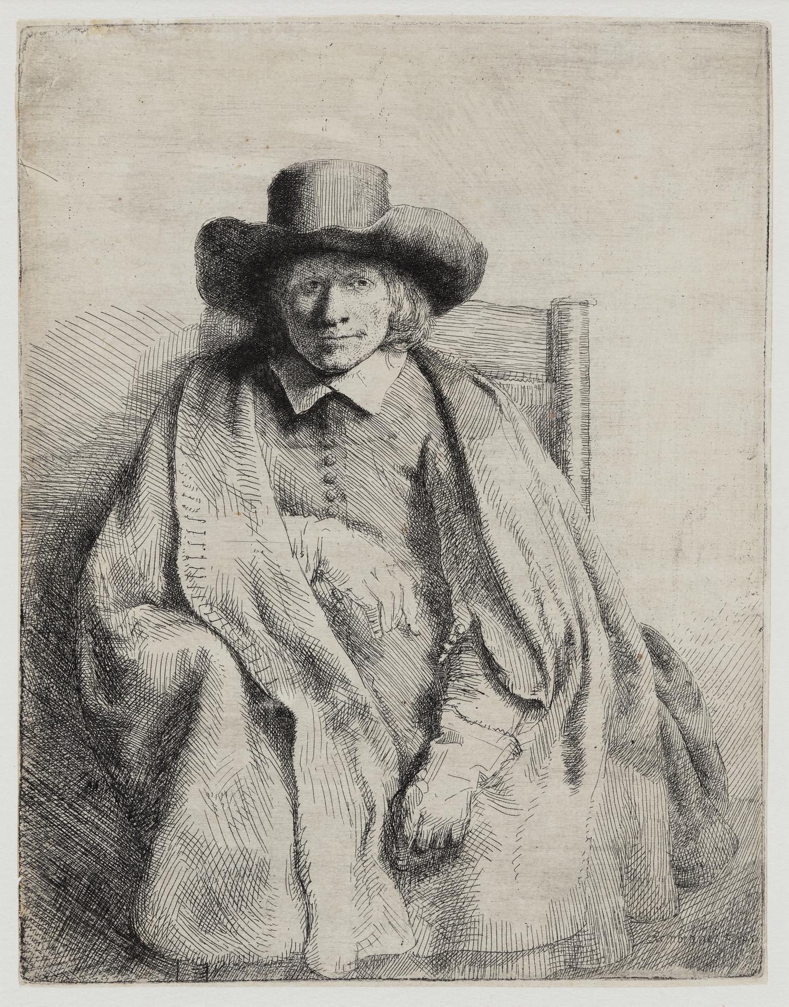 Clement de Jonghe, printseller (1st state)