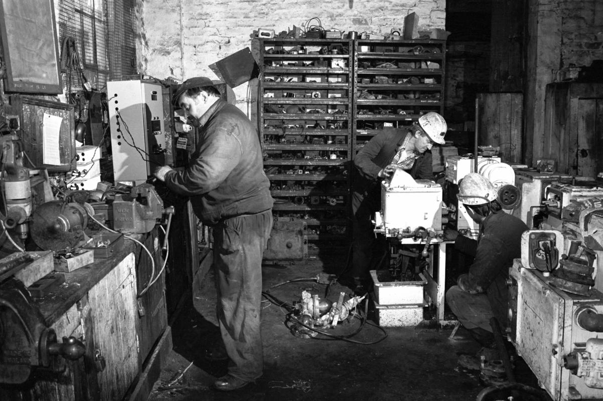 Big Pit Colliery, film negative