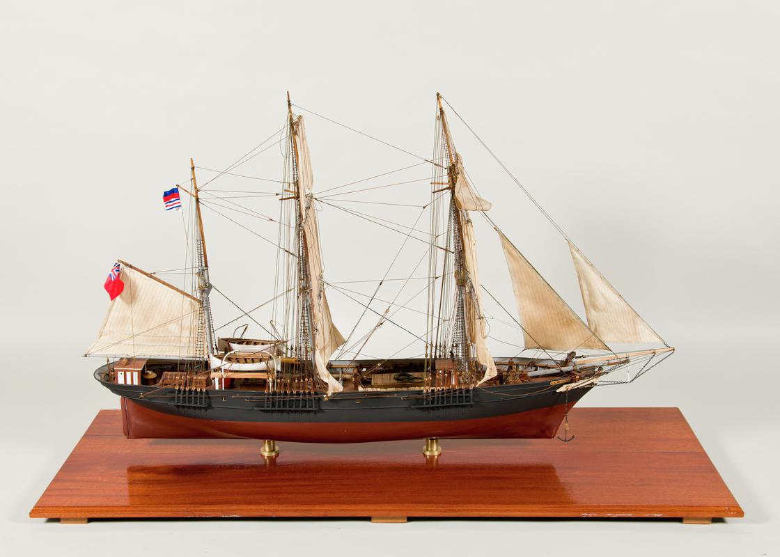 LA SERENA, full hull ship model