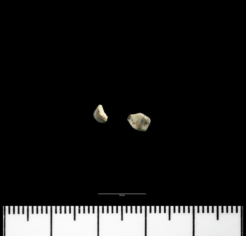 Roman glass square sectioned bead