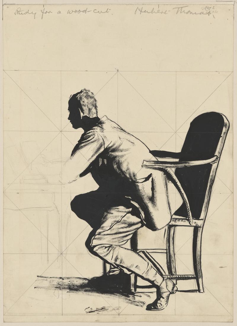 A Man Seated