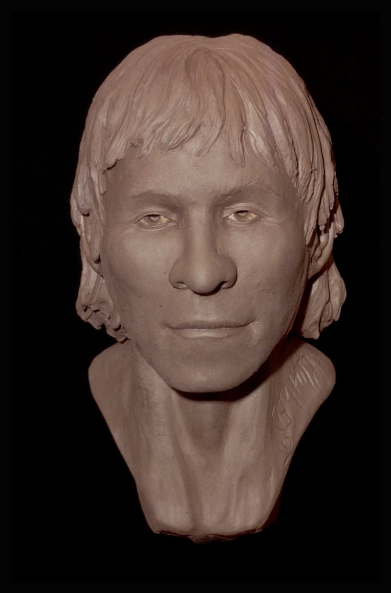 Early Medieval human head (reconstruction)