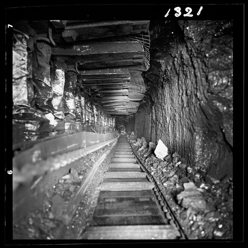 Six Bells Colliery, film negative