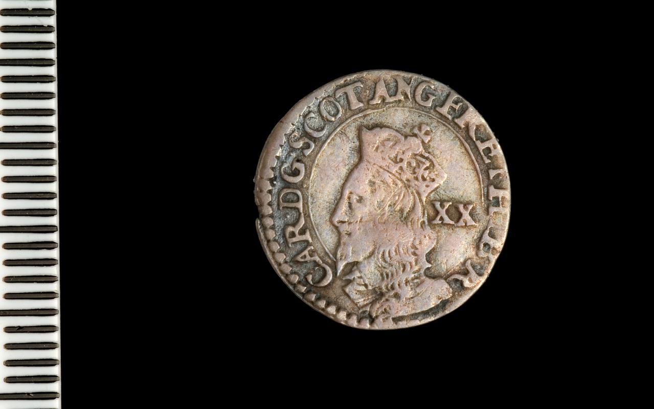 Scotland, Charles I, 20 pence