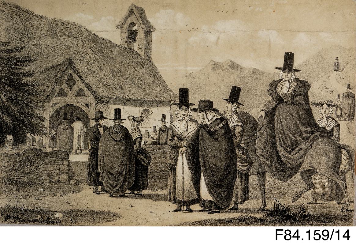 Welsh costume illustration