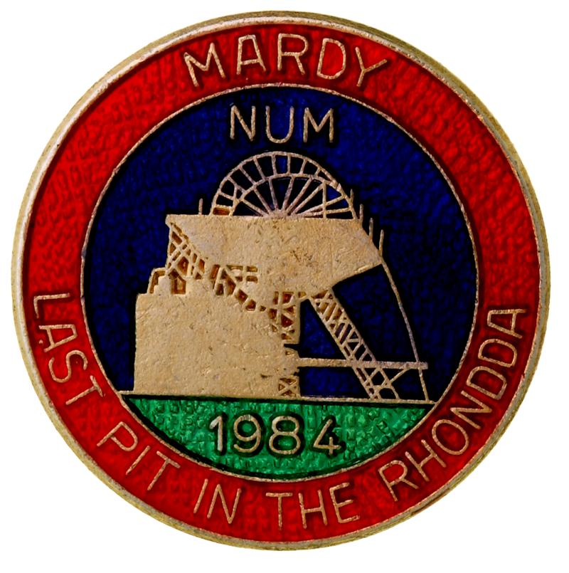 Mardy N.U.M 1984 Badge