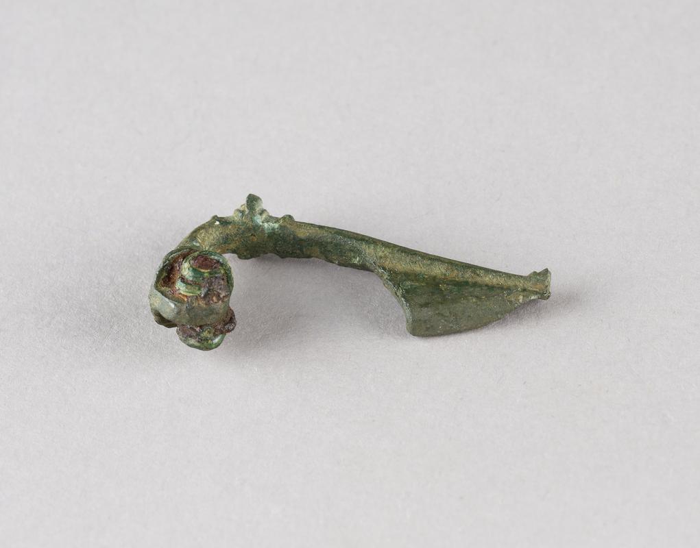 Roman copper alloy Trumpet brooch