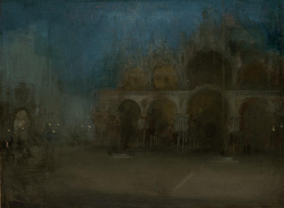 Nocturne:  blue and gold, St. Mark&#039;s, Venice