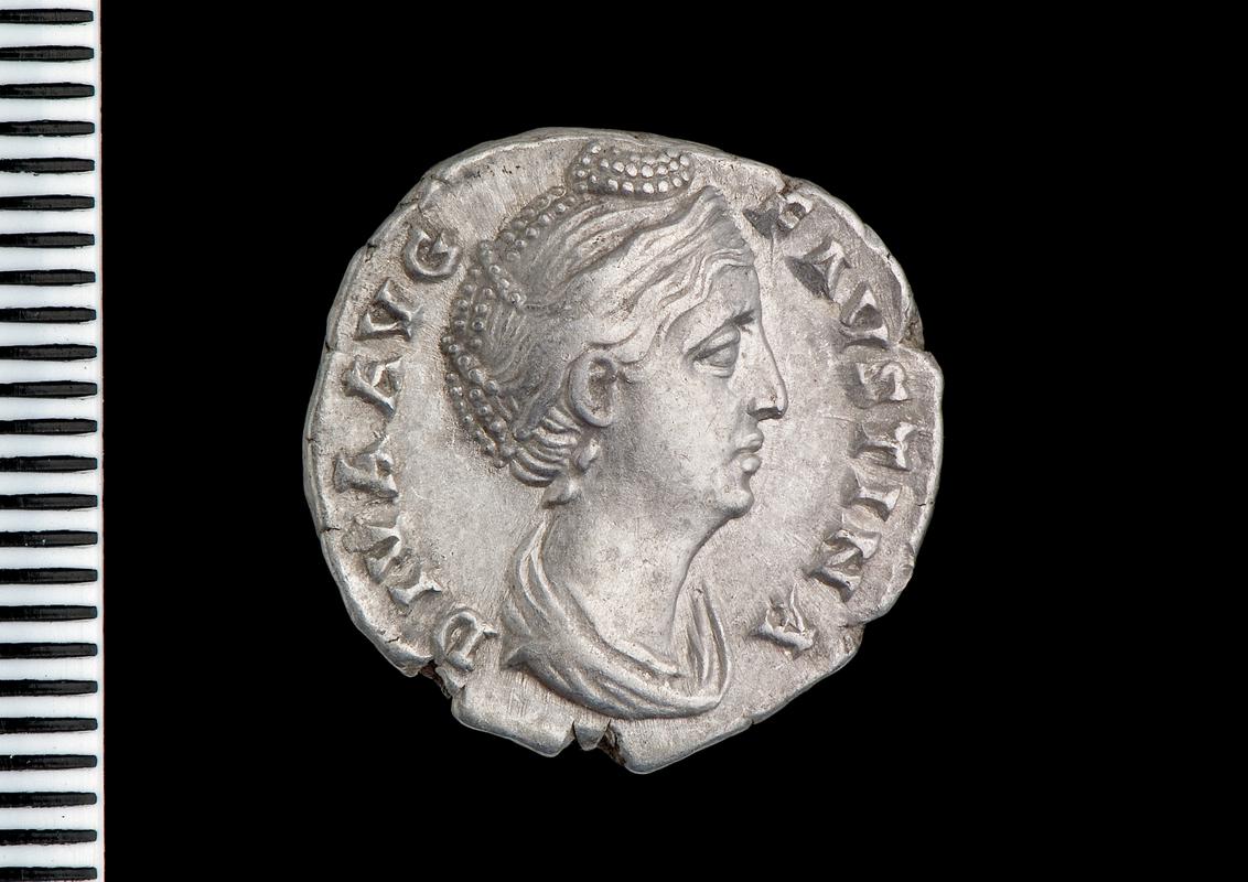 silver denarius (obv.)