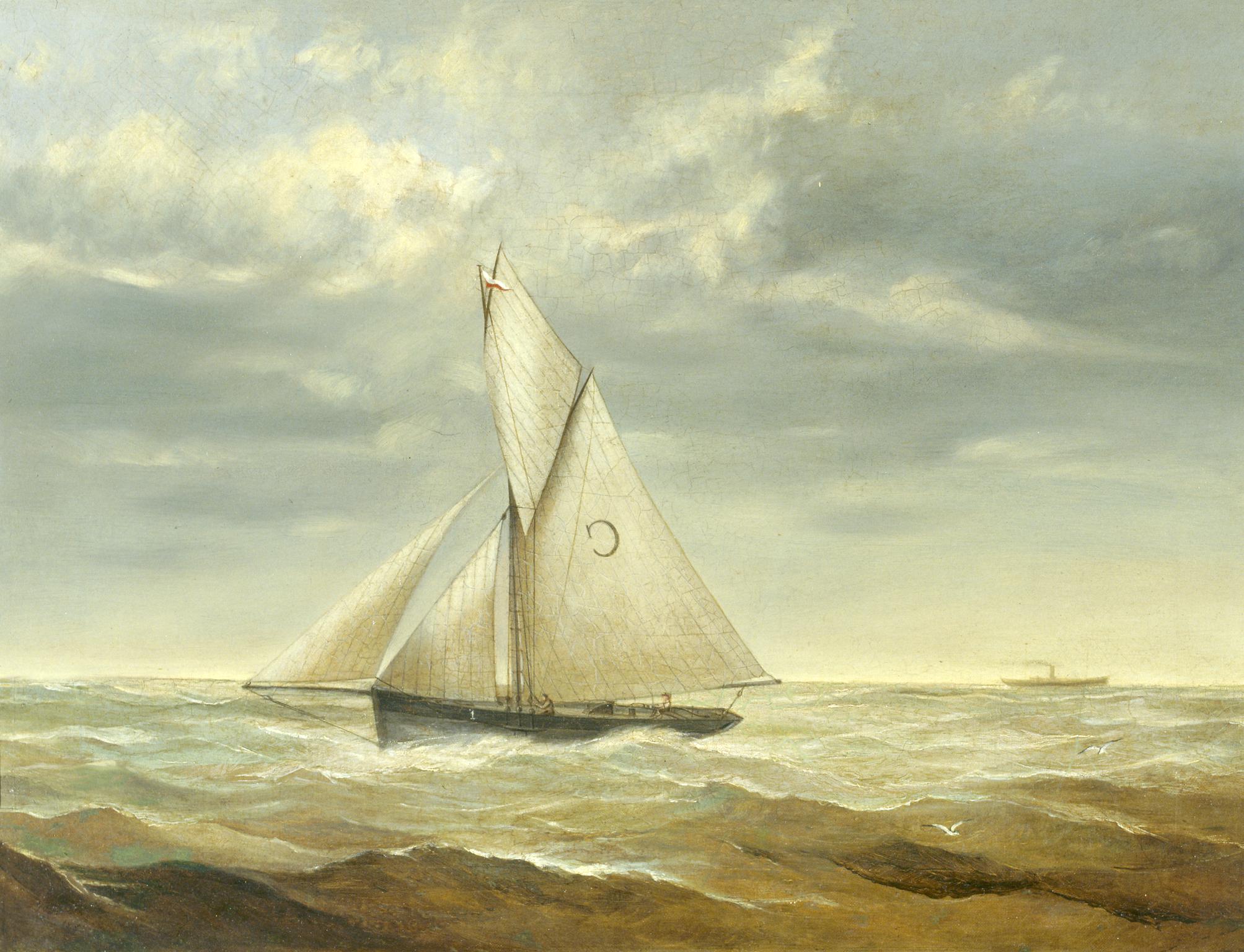 Cardiff Pilot Cutter MABEL (painting)