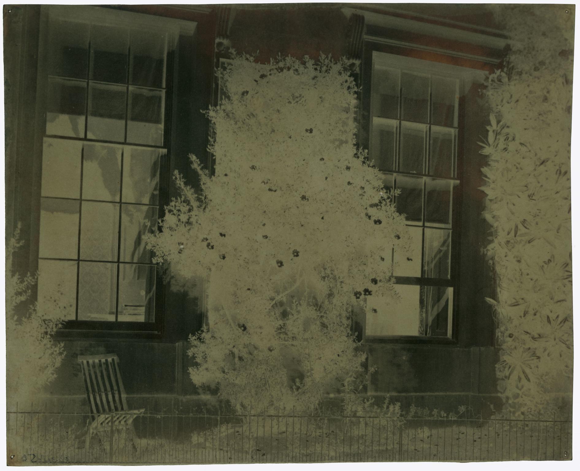 Penllergare House, paper negative