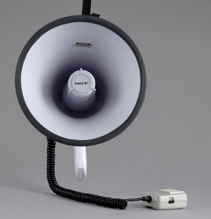 Megaphone, used in Black Lives Matter demonstration, 2020