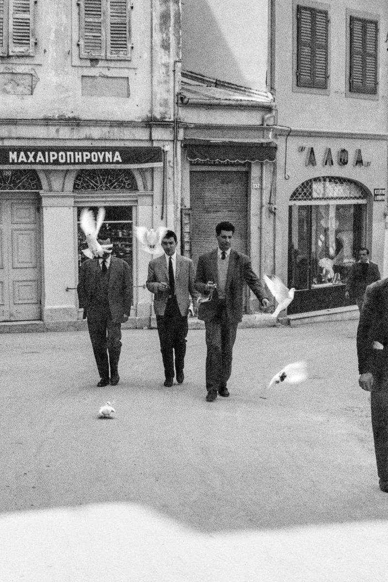 GREECE. Corfu. Paleokastritsa. Street scene. 1964.