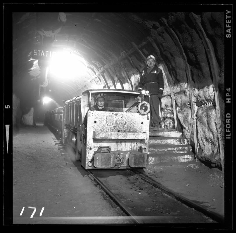 Fernhill Colliery, film negative