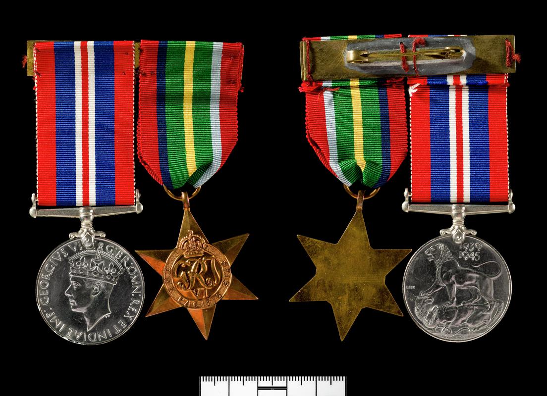World War II service medal &amp; Pacific Star