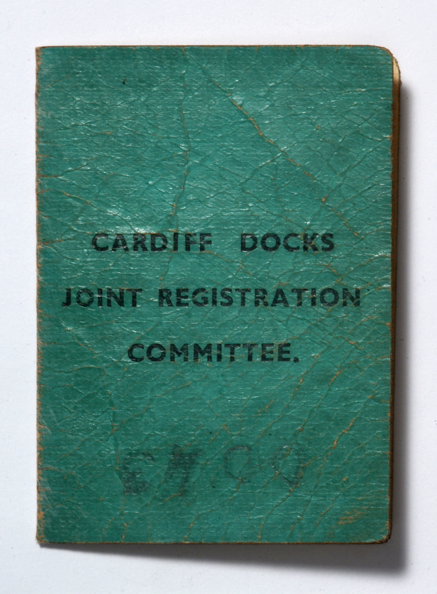 Cardiff Docks, registered worker card