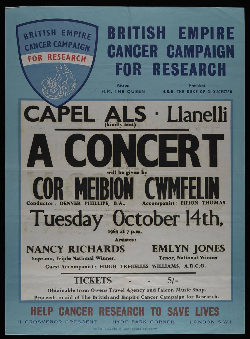 Poster, concert