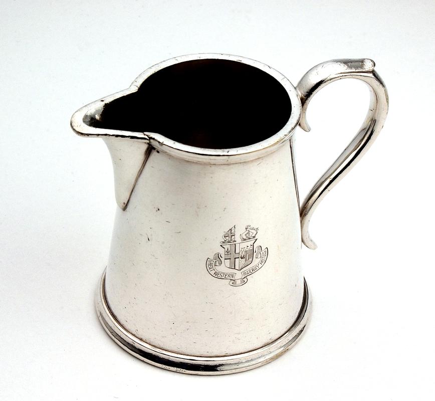 GWR (Hotel) silver plated milk jug