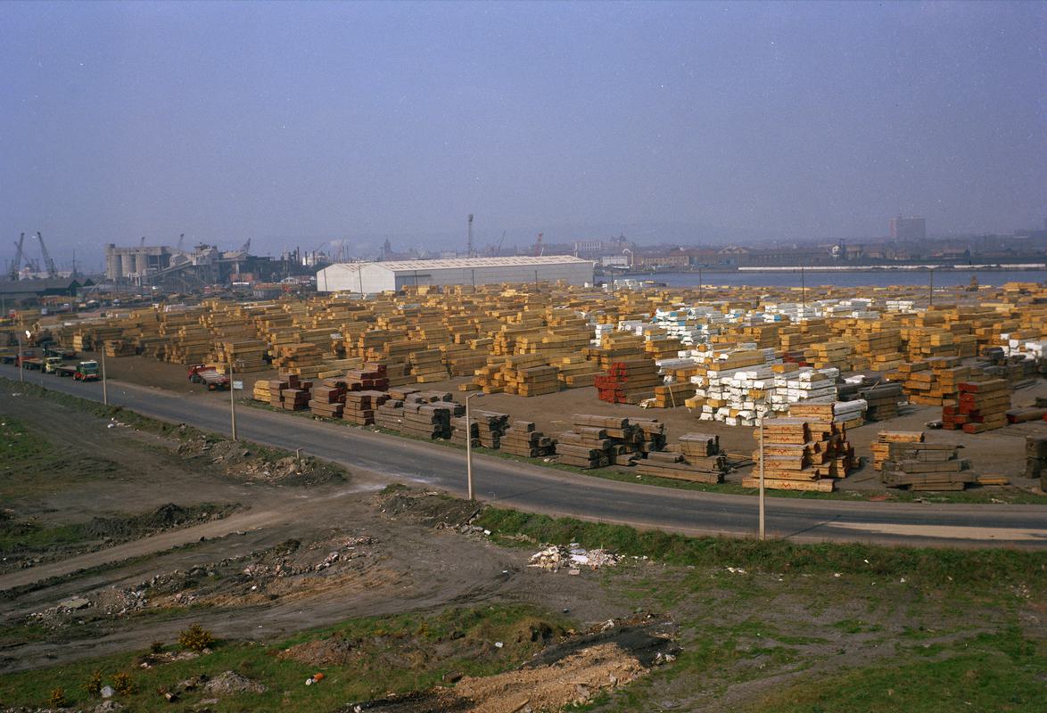 Roath Dock, Cardiff, negative
