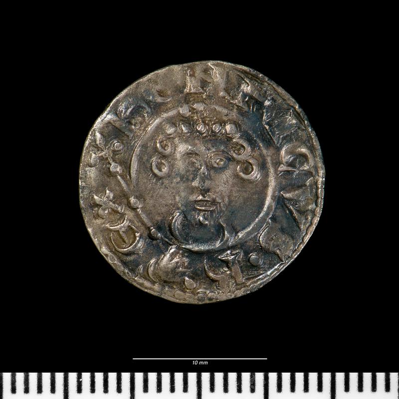 Medieval coin from Llywelyn&#039;s town at Llanfaes