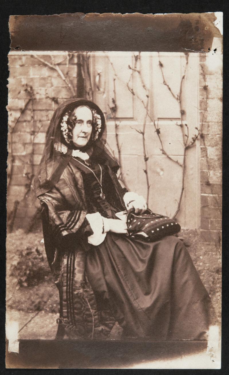 Mrs Thomas of Gnoll, photograph