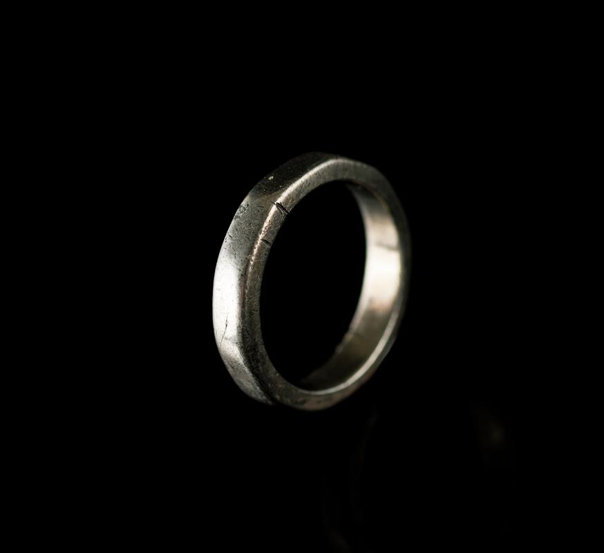 Roman silver finger ring