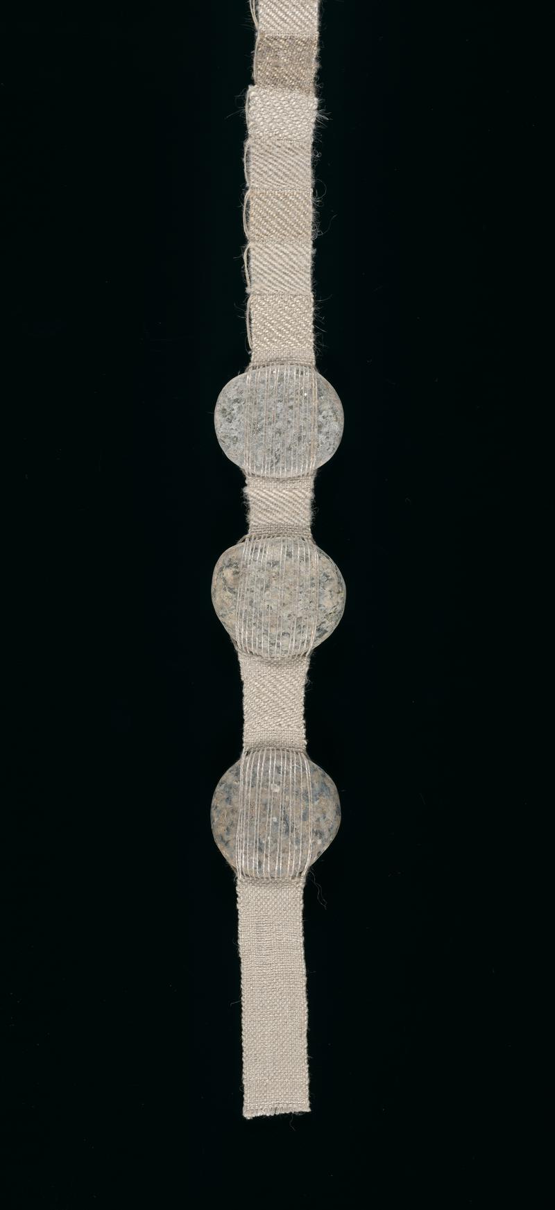 Stone weaving hanging