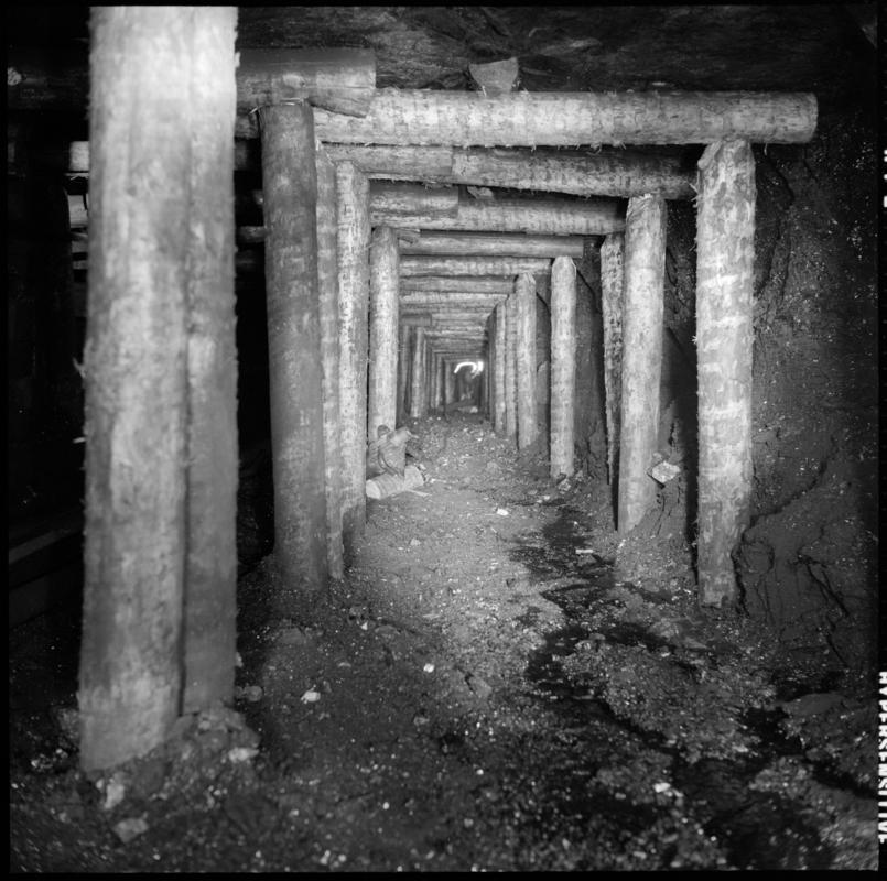 Ammanford Colliery, film negative