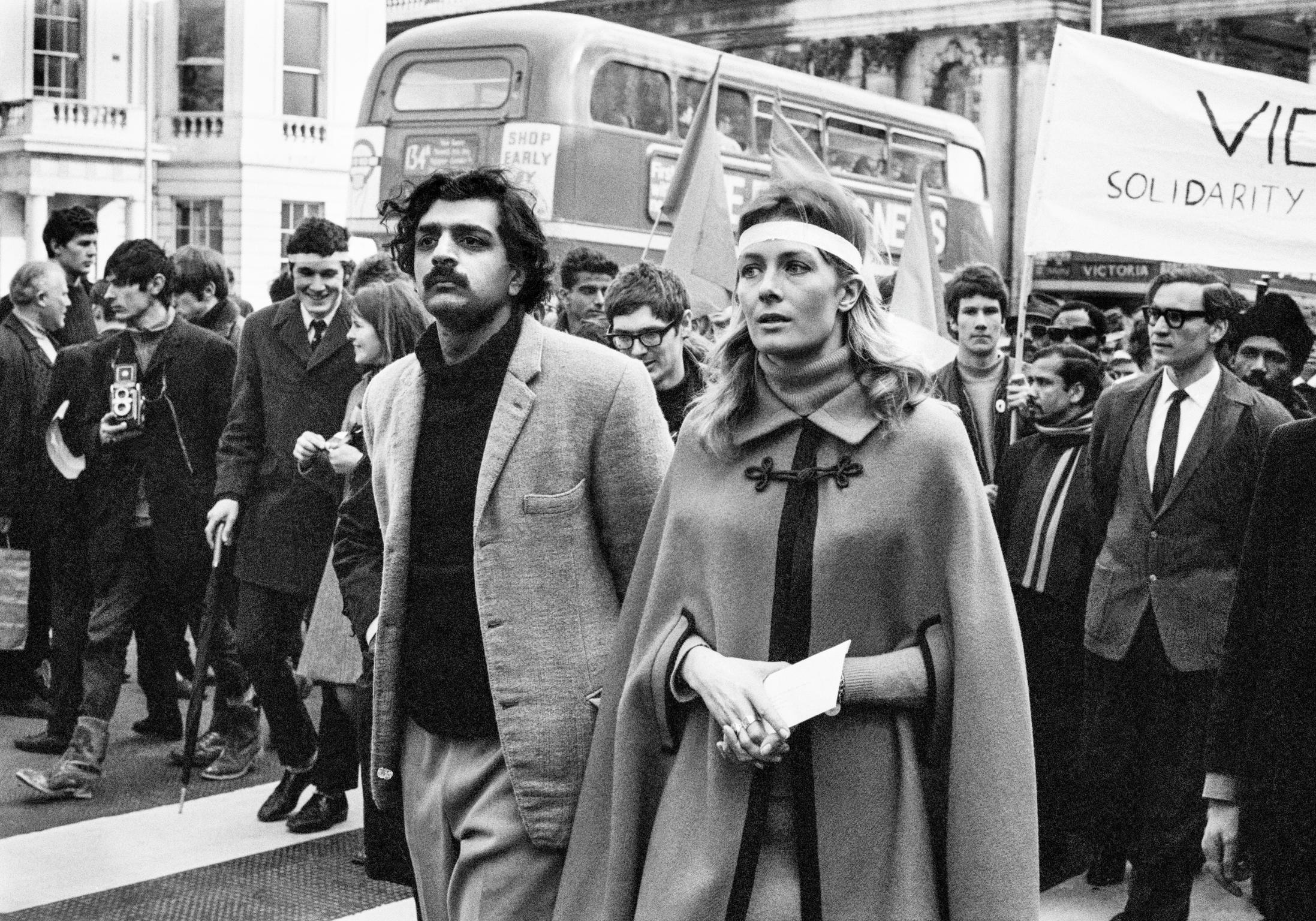 Vanessa Redgrave and Tariq Ali lead Britain’s biggest anti-Vietnam war demonstration
