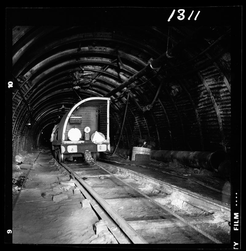 Coedely Colliery, film negative