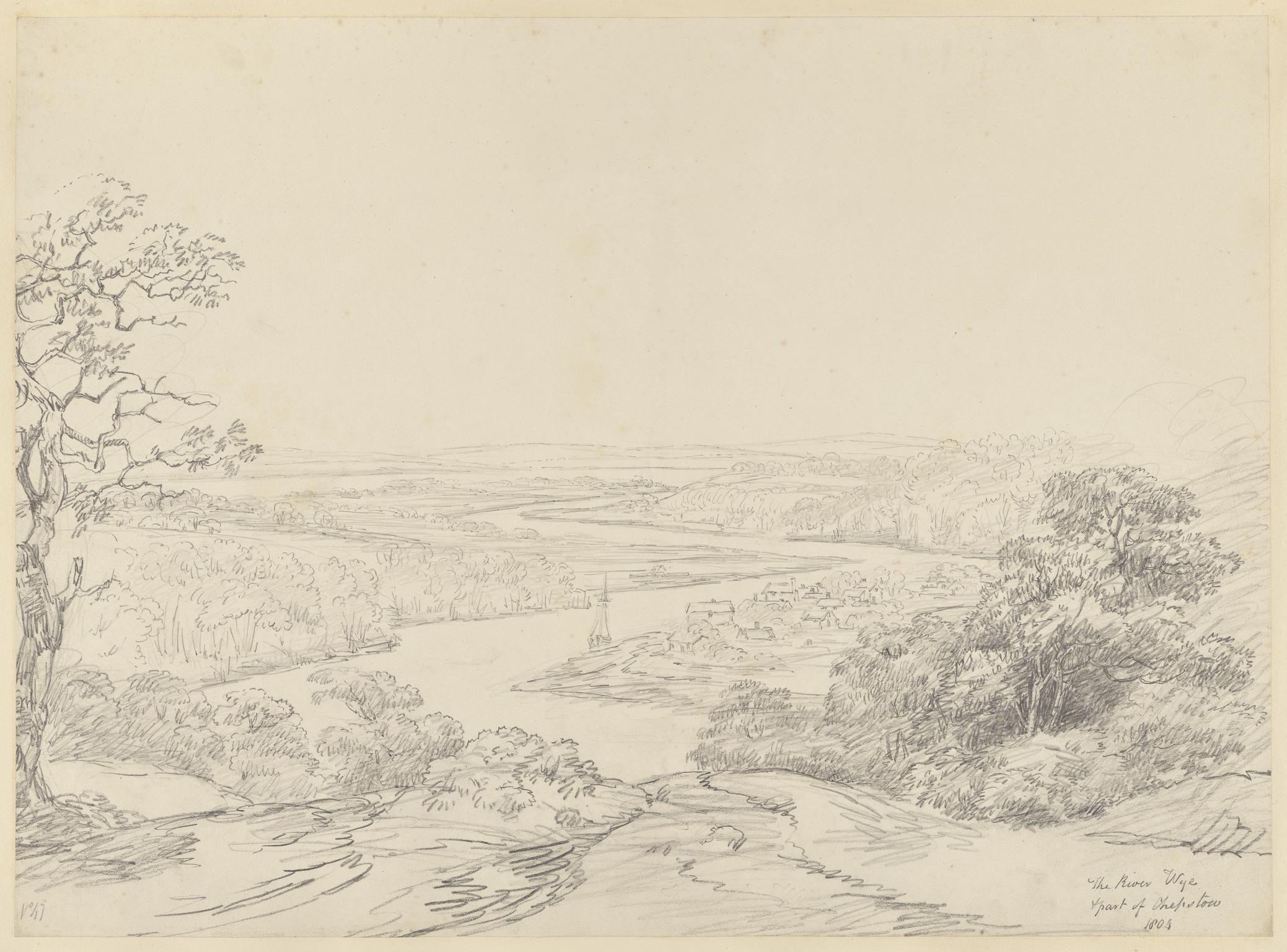 The River Wye and Part of Chepstow