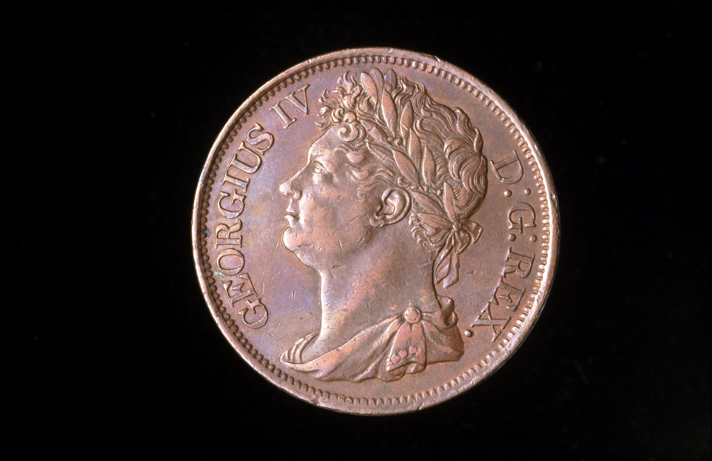 George IV Irish penny