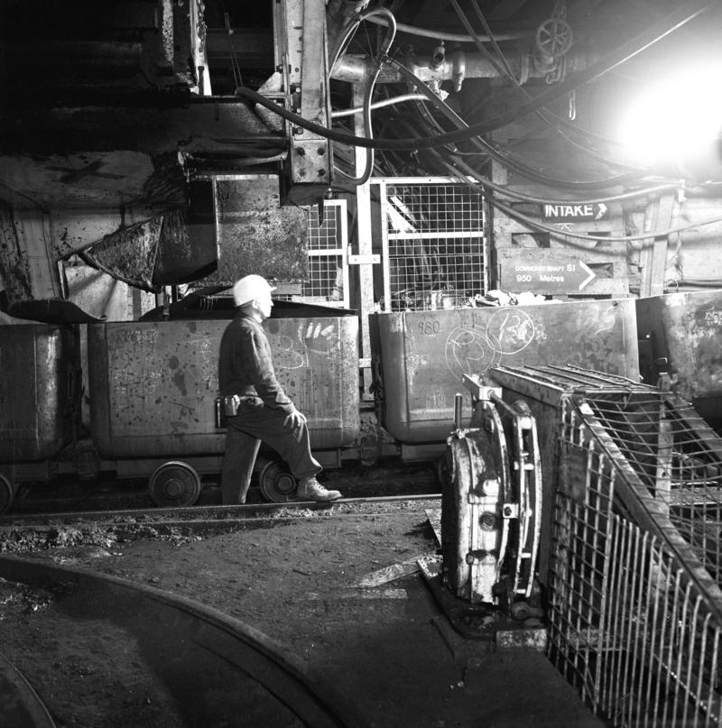 Cynheidre Colliery, film negative