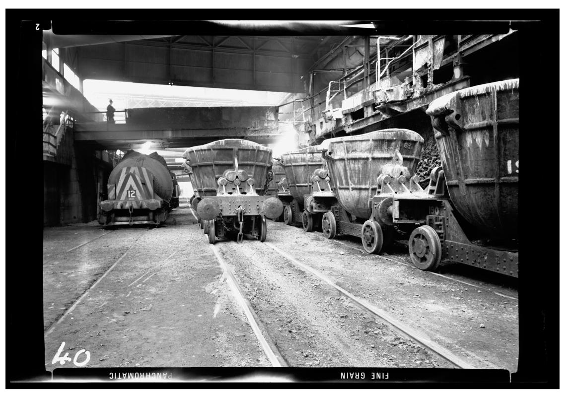 East Moors iron &amp; steelworks, Cardiff, negative