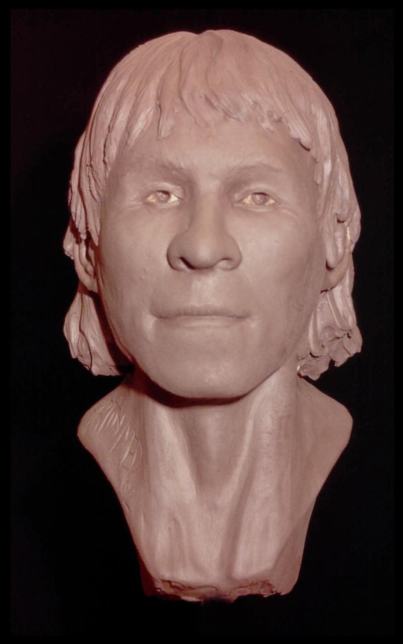 Early Medieval human head (reconstruction)