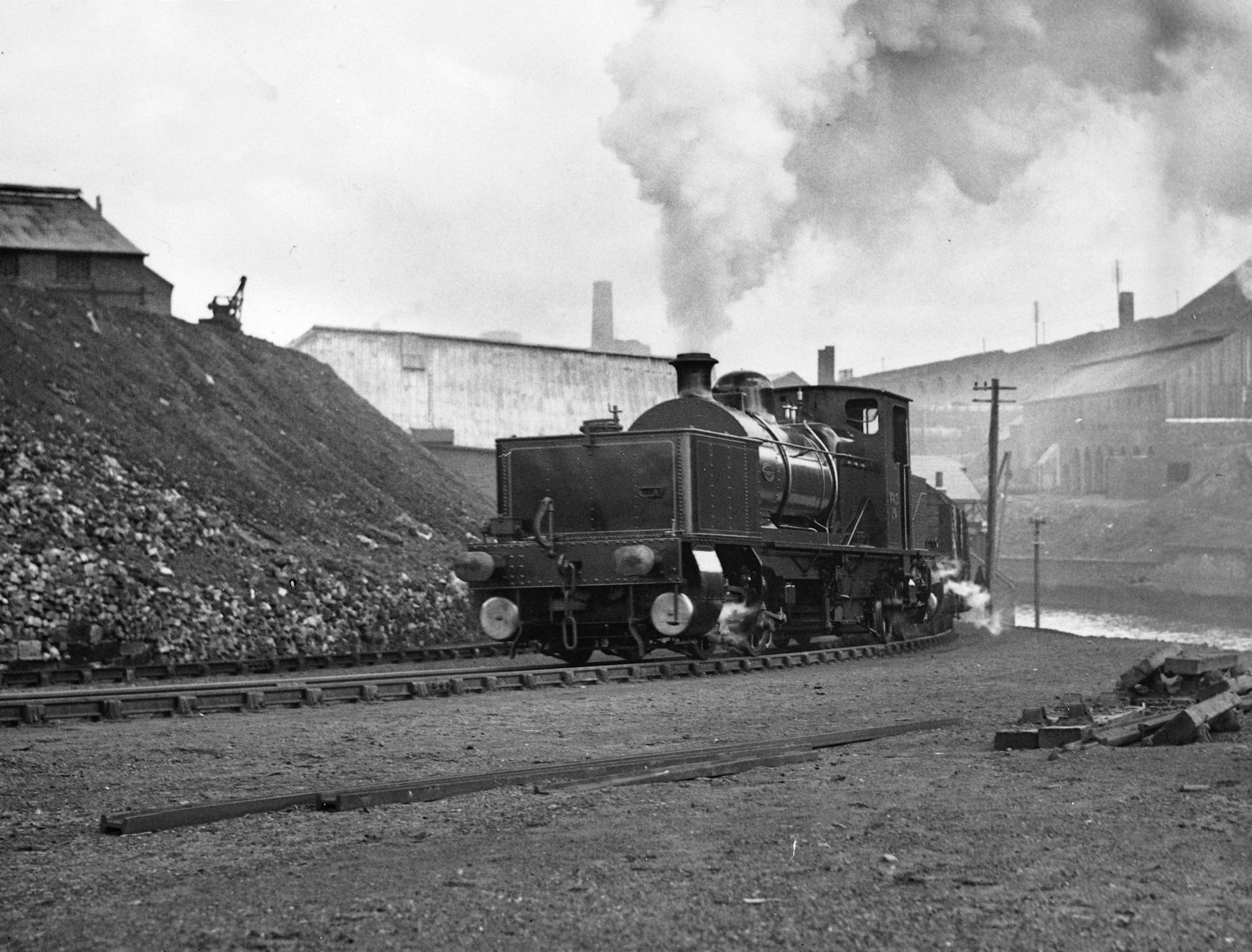 Garratt locomotive, photograph