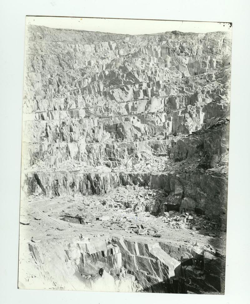 General view of the galleries at Dinorwig Quarry