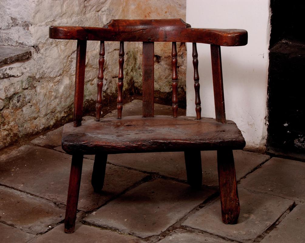 Stick chair, late 18th cent