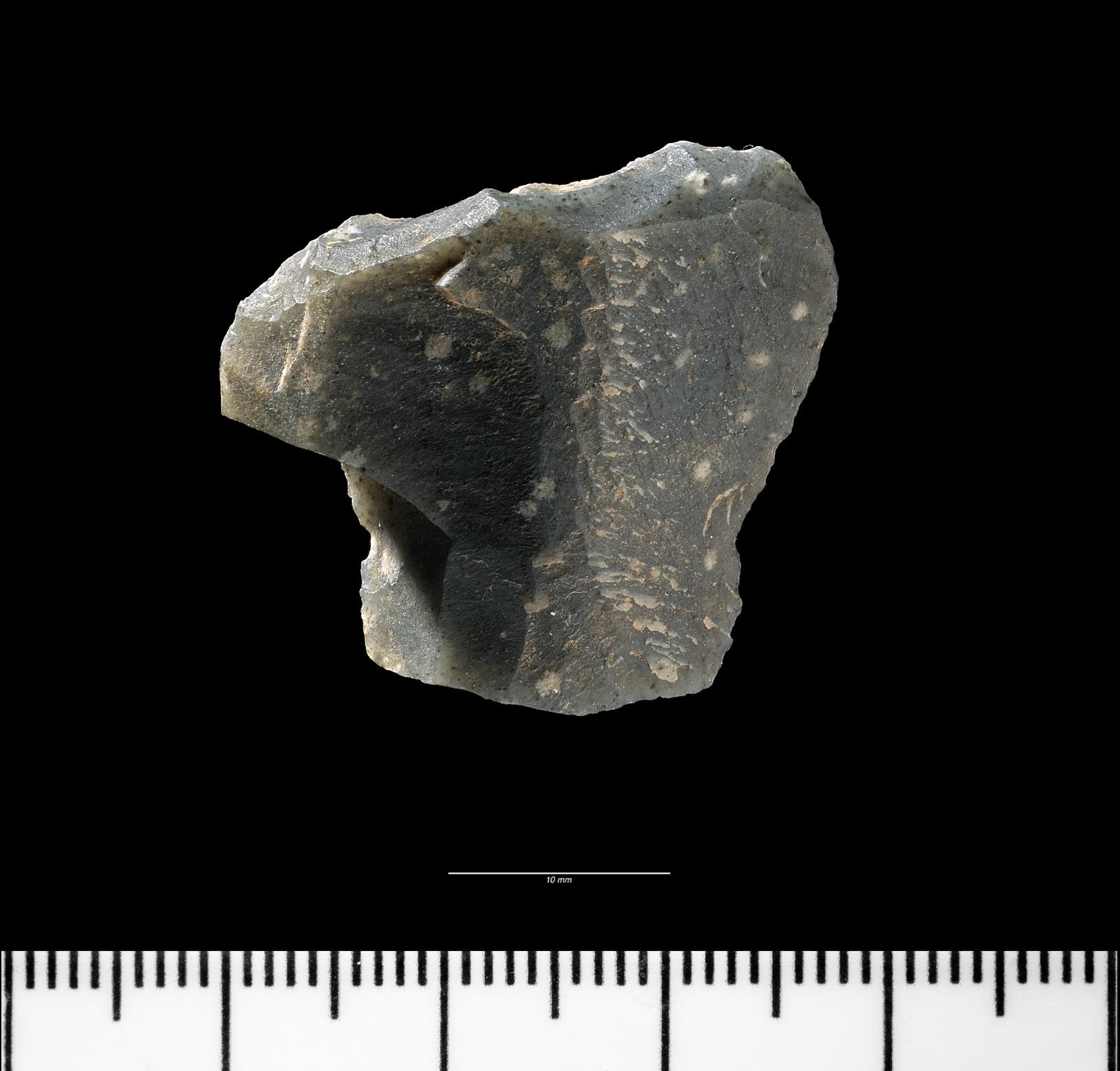 Upper Palaeolithic rhyolite truncated blade