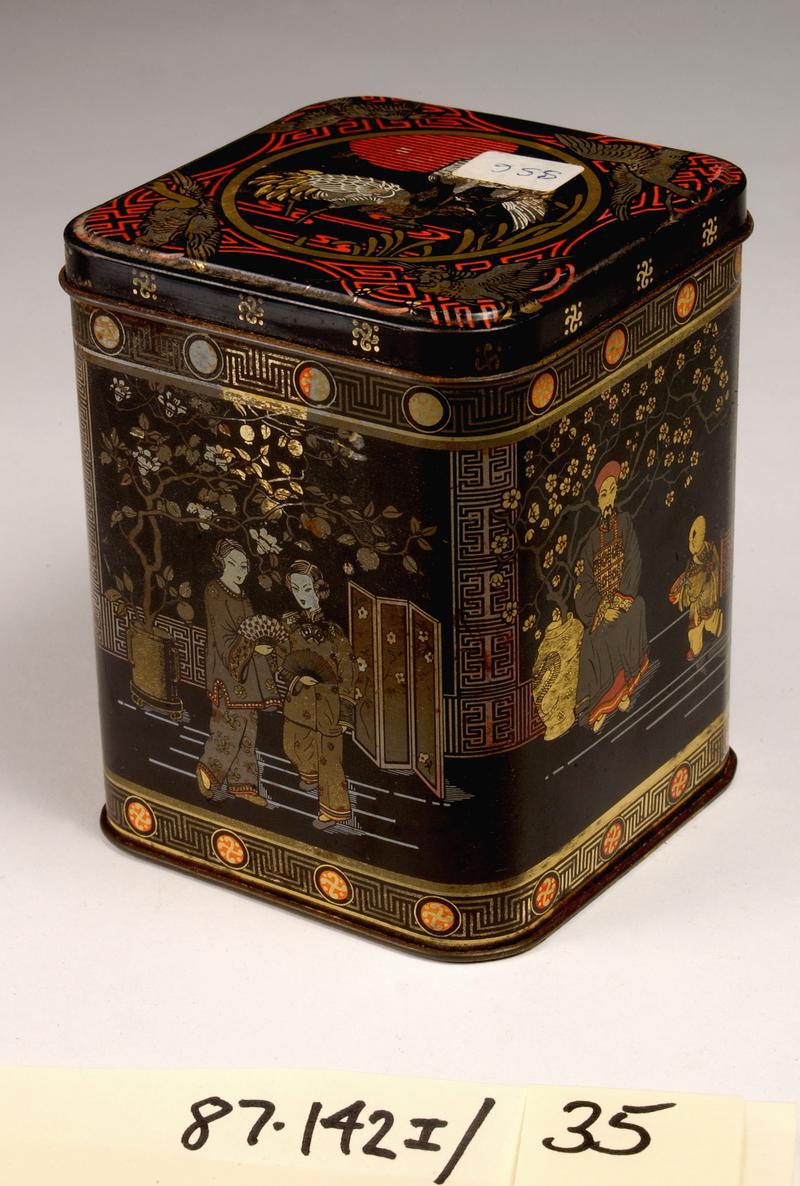 Tea tin