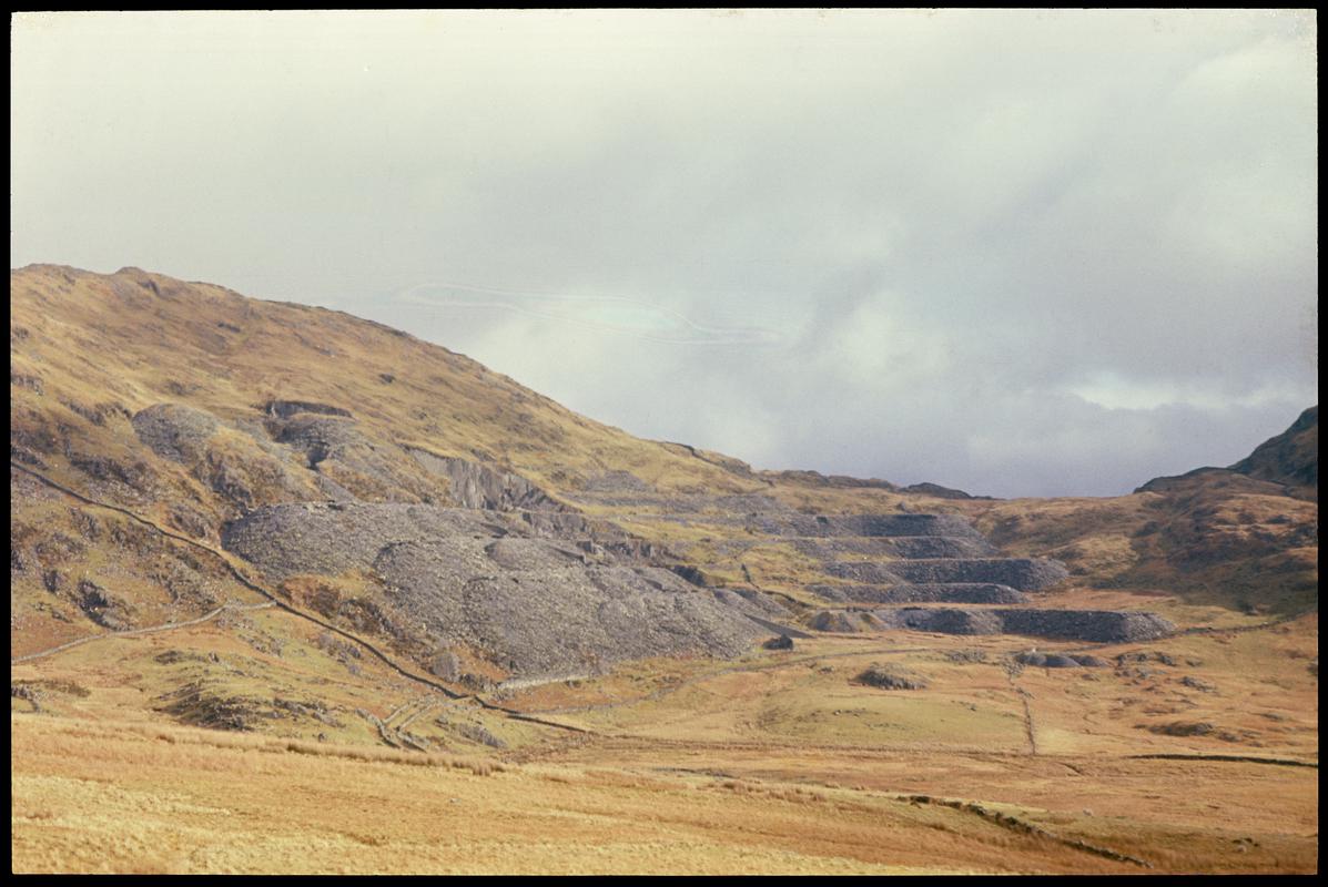 Gorseddau Quarry, film slide