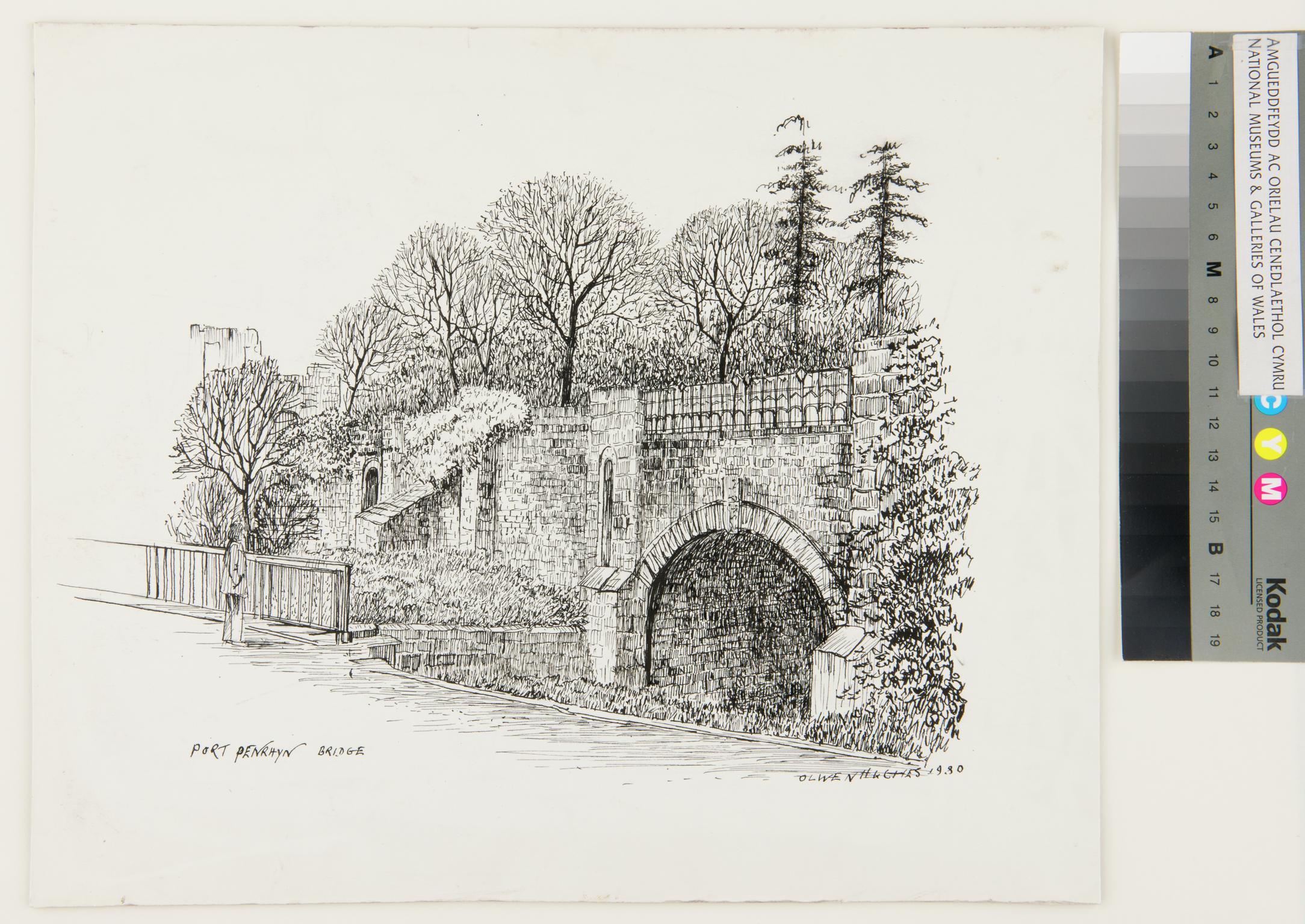 Port Penrhyn Bridge (drawing)